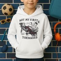 Not My First Tornado Kids Hoodie thumb 2