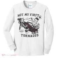 Not My First Tornado Kids Long Sleeve Shirt thumb 0