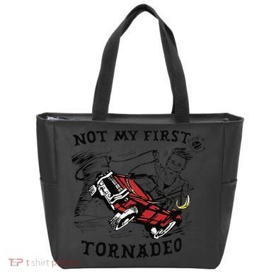 Not My First Tornado Tote Bag