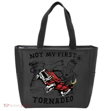 Not My First Tornado Tote Bag