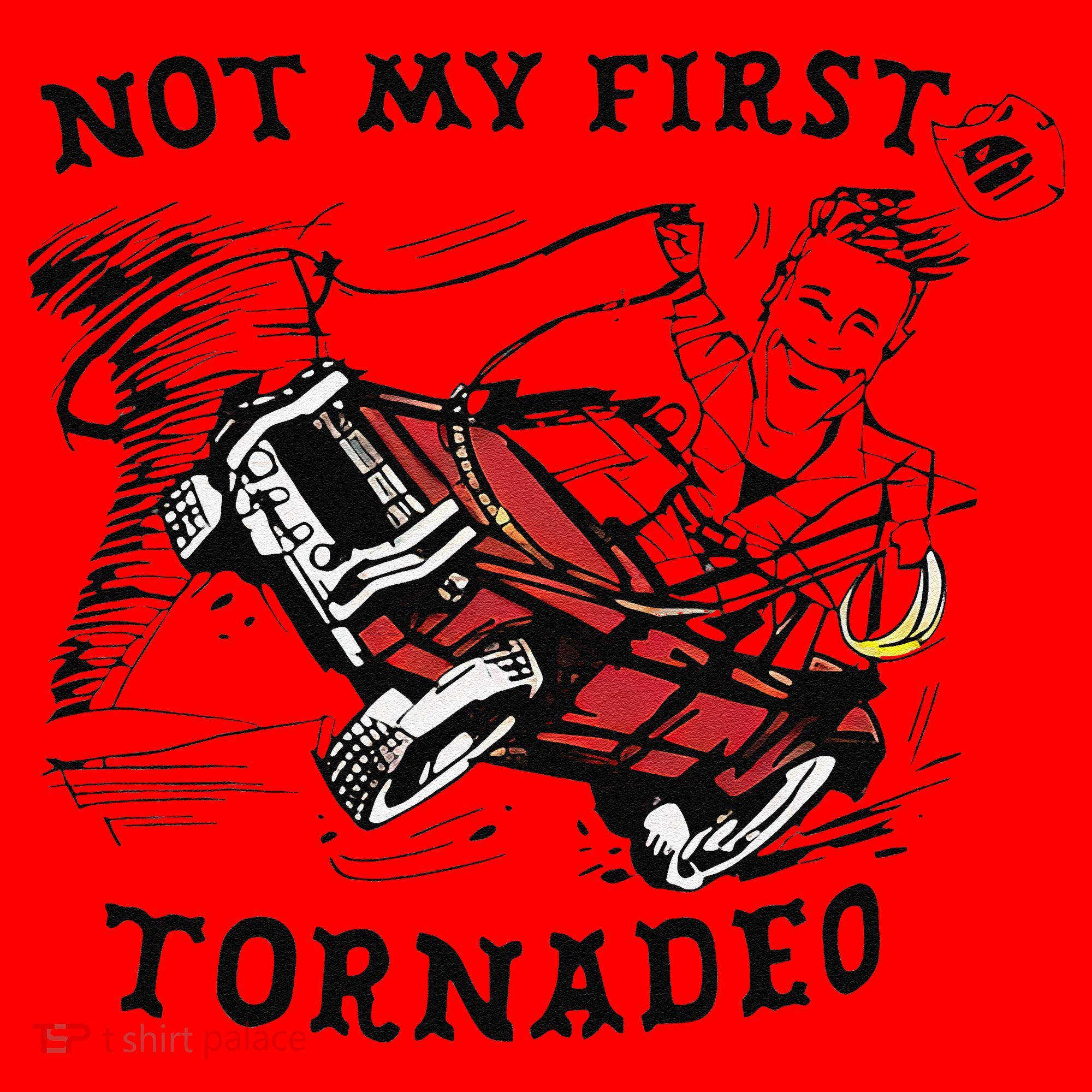 Not My First Tornado Santa Hat