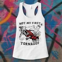 Not My First Tornado Women's Tank Top thumb 3