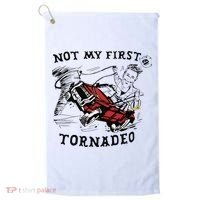 Not My First Tornado Golf Towel thumb 0