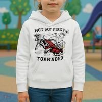 Not My First Tornado Kids Hoodie thumb 3