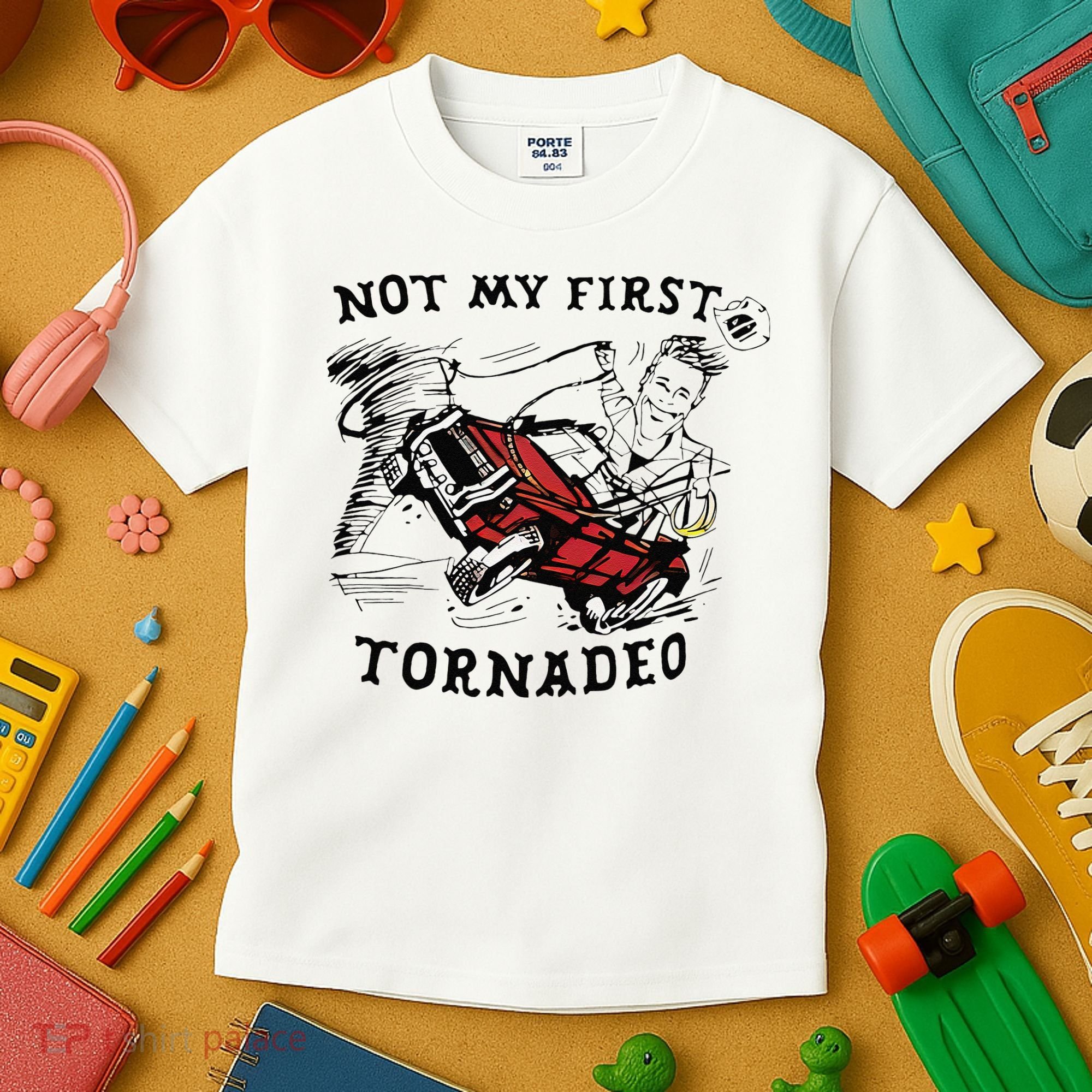Not My First Tornado Kids T-Shirt