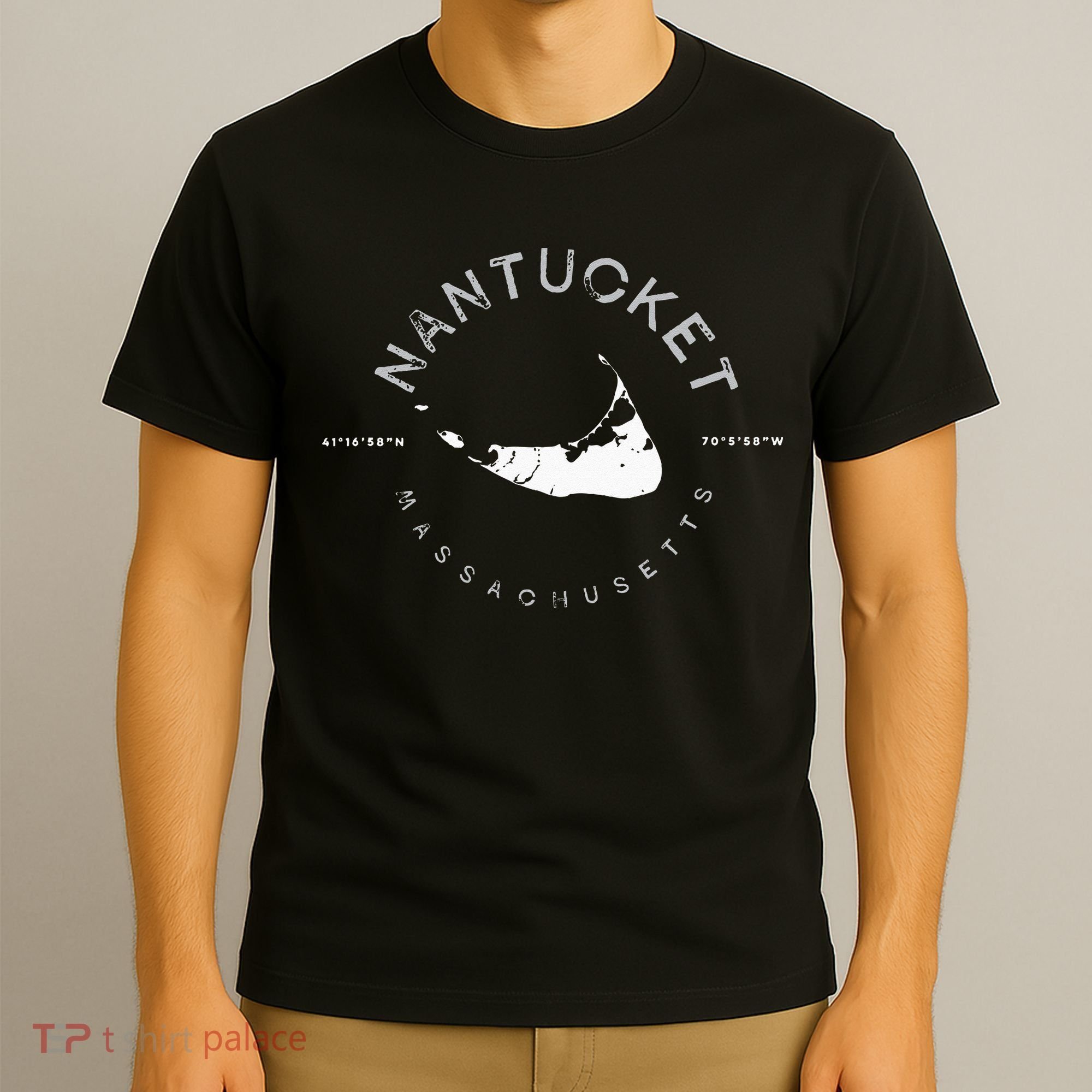 Nantucket Massachusetts Graphic T-Shirt