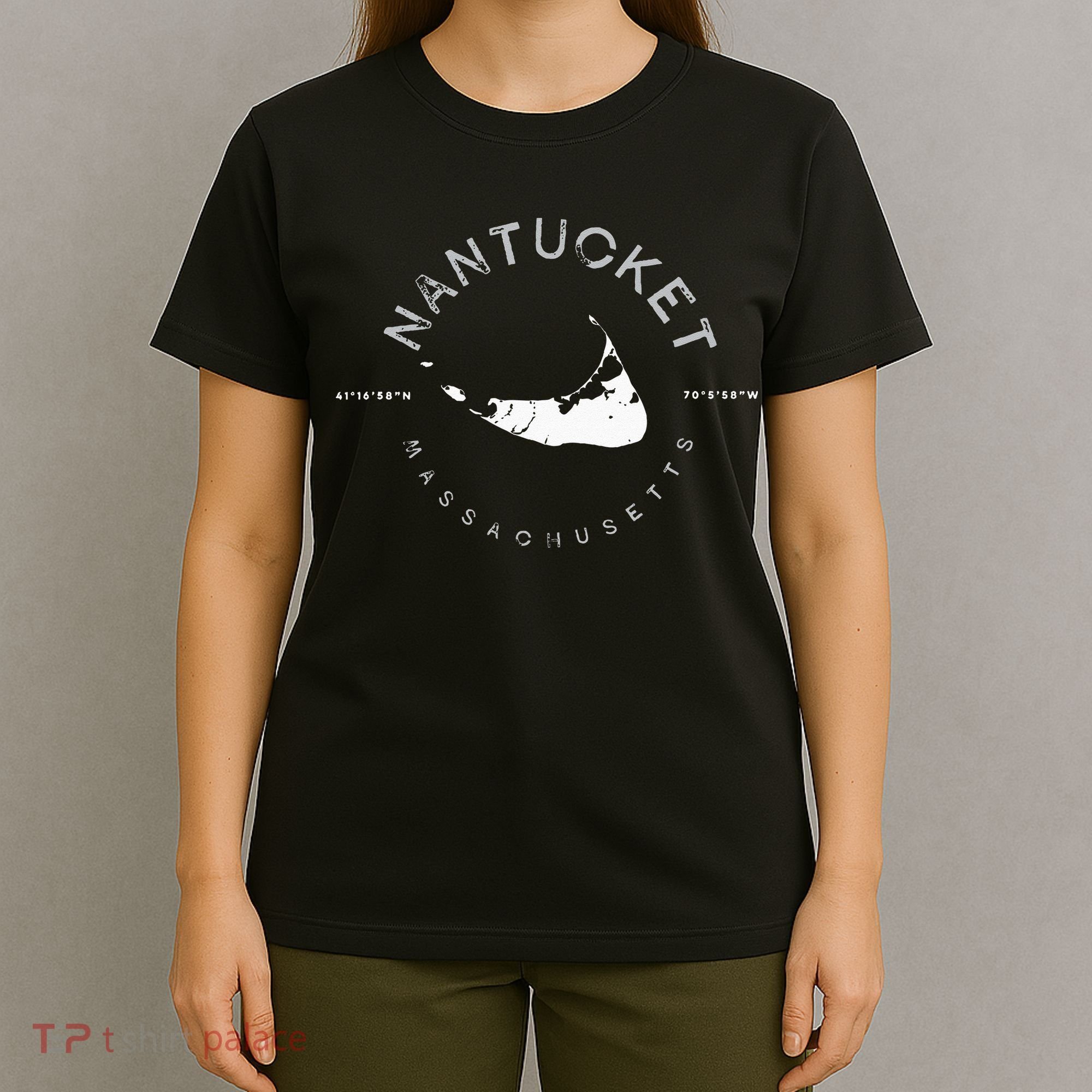 Nantucket Massachusetts Graphic T-Shirt