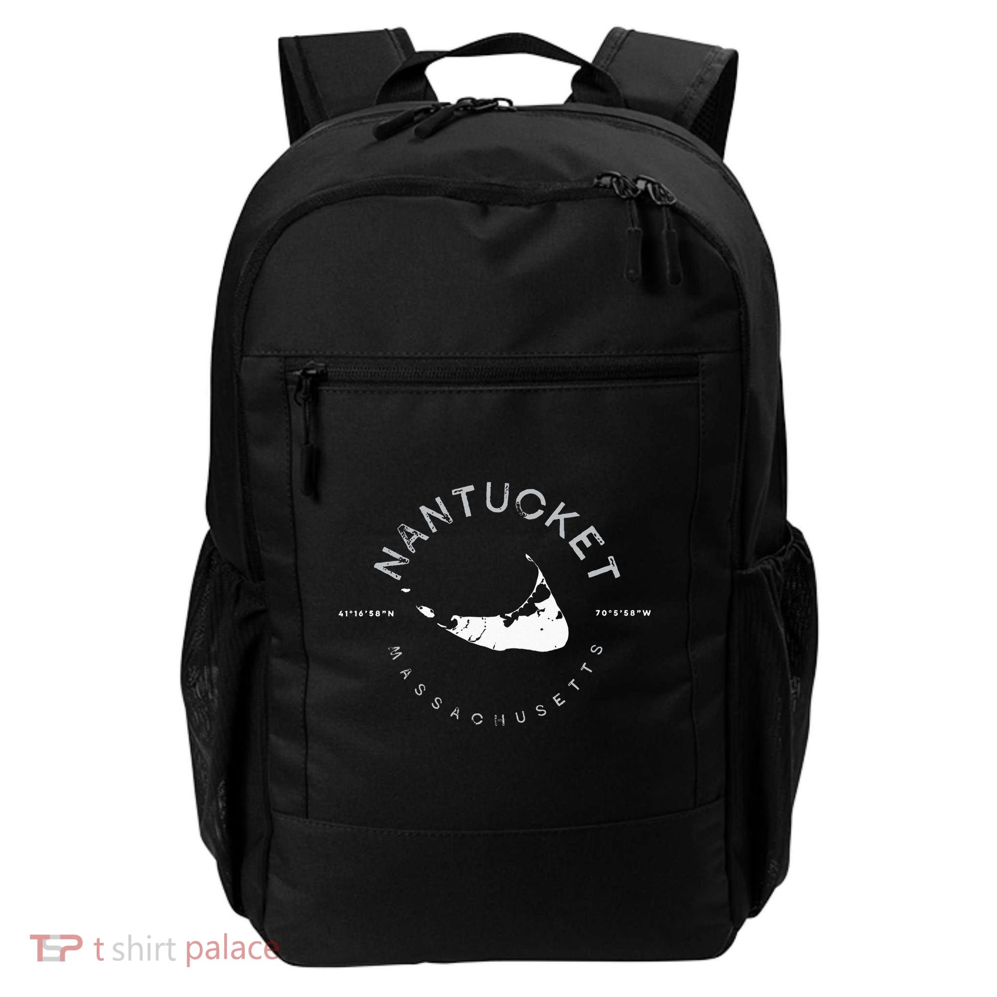 Nantucket Massachusetts Graphic Backpack