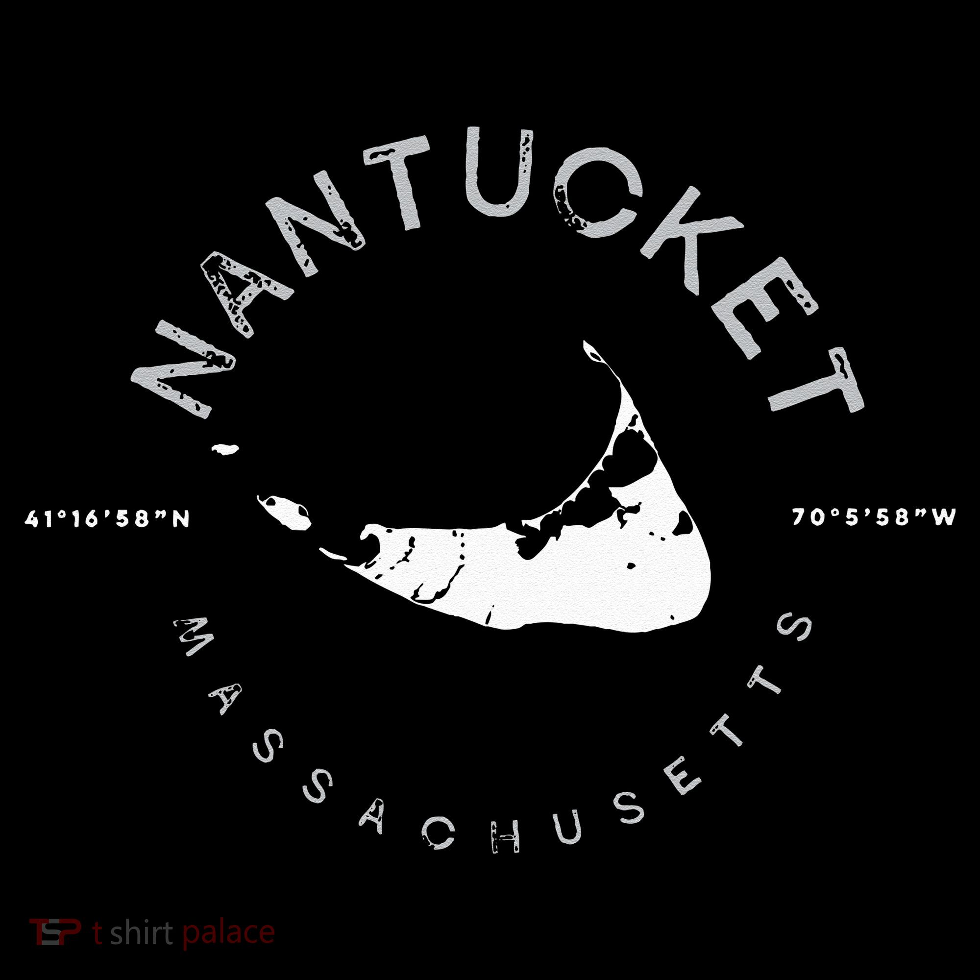 Nantucket Massachusetts Graphic Women's Hoodie