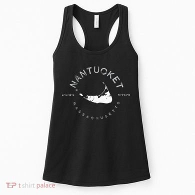 Nantucket Massachusetts Graphic Women's Tank Top