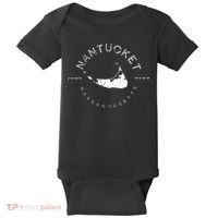 Nantucket Massachusetts Graphic Baby Bodysuit thumb 0