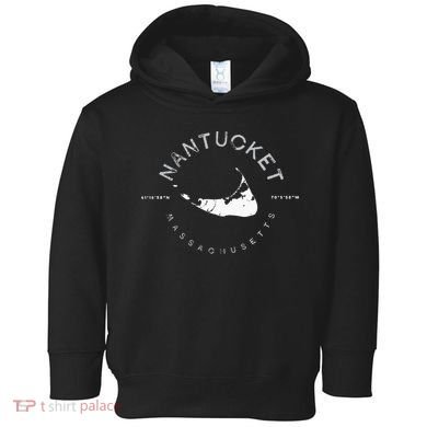 Nantucket Massachusetts Graphic Toddler Hoodie