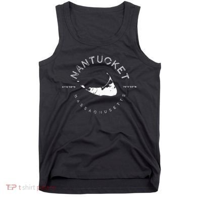 Nantucket Massachusetts Graphic Tank Top