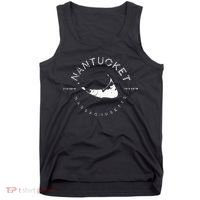 Nantucket Massachusetts Graphic Tank Top thumb 0