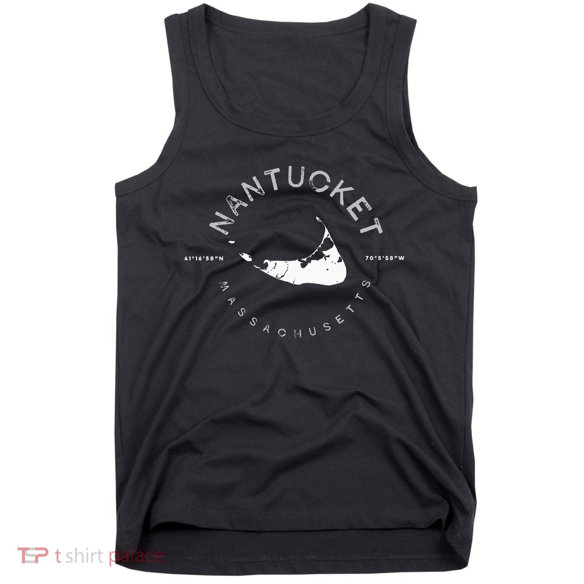 Nantucket Massachusetts Graphic Tank Top