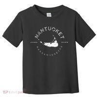 Nantucket Massachusetts Graphic Toddler T-Shirt thumb 0