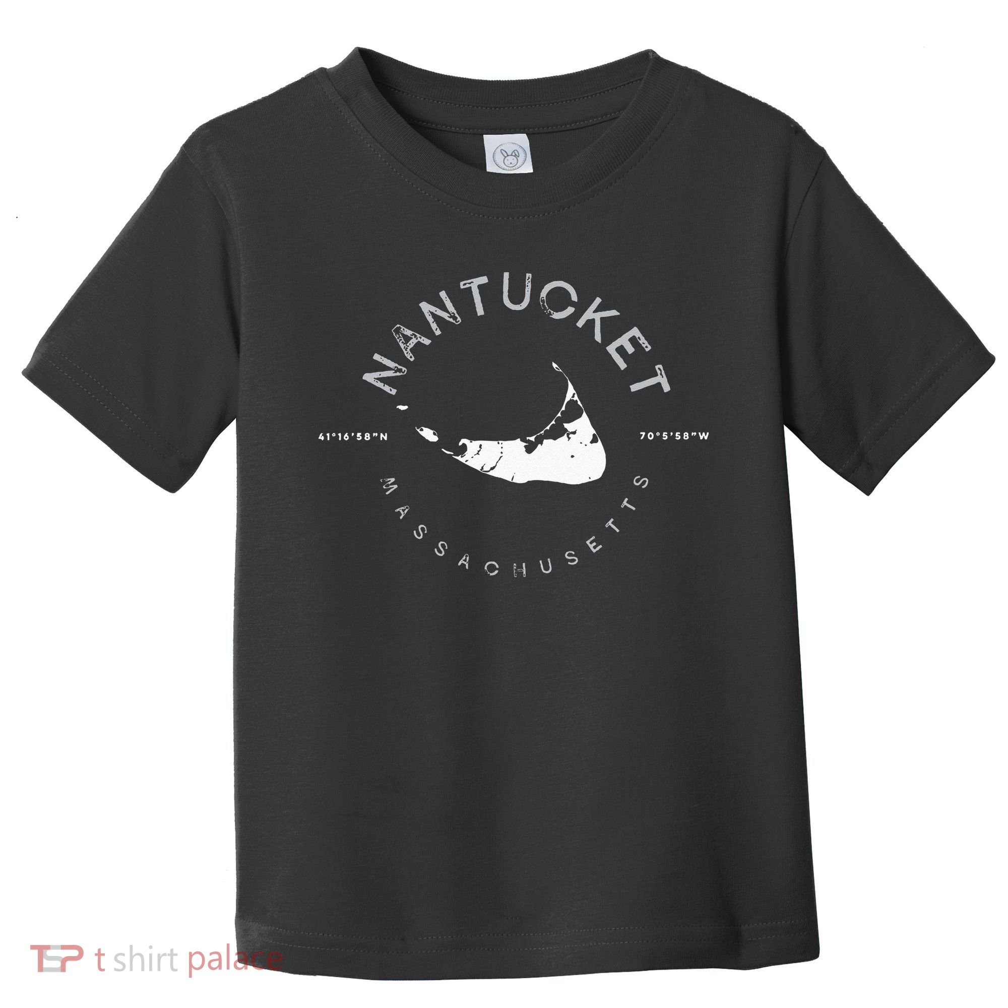 Nantucket Massachusetts Graphic Toddler T-Shirt