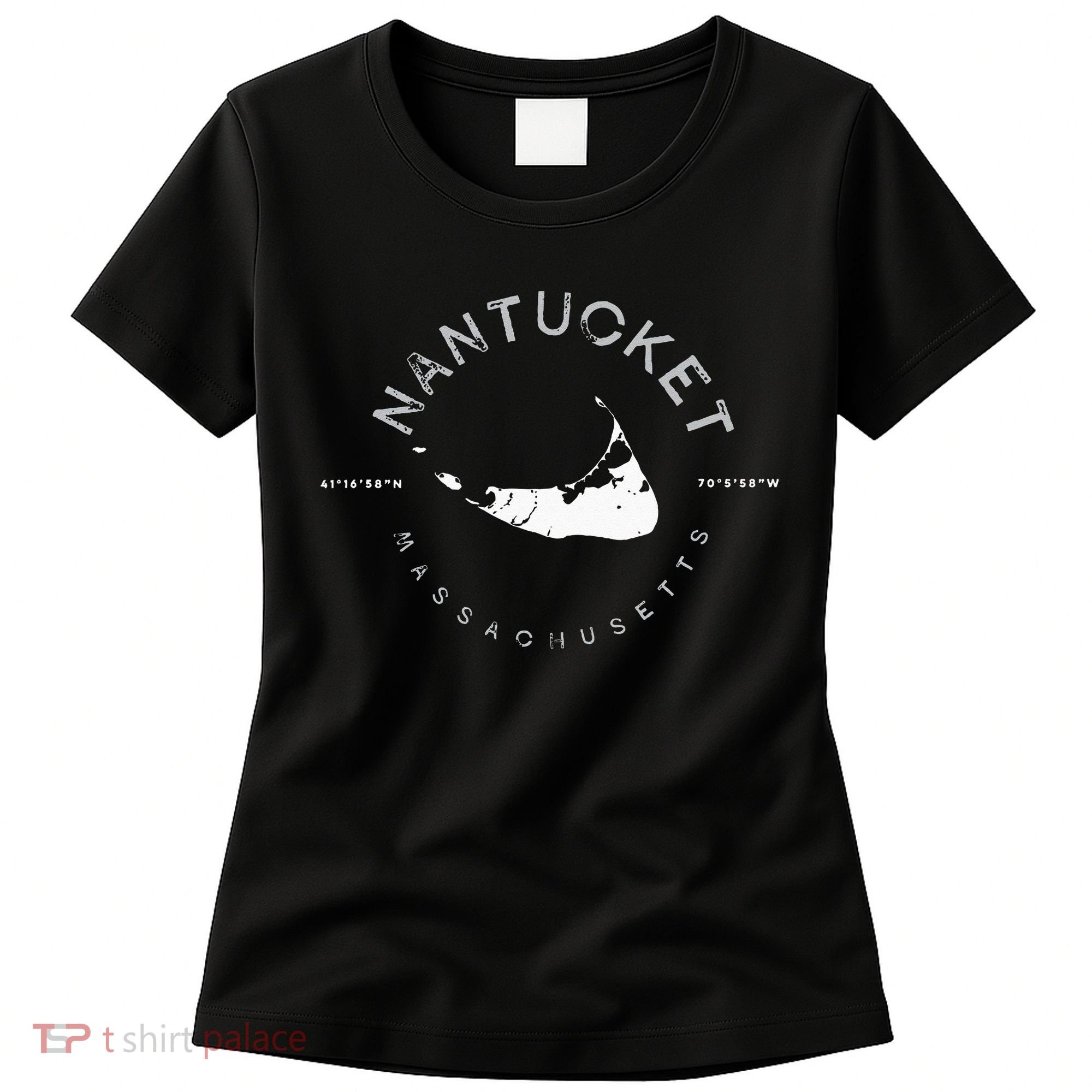 Nantucket Massachusetts Graphic Women's T-Shirt