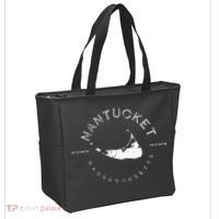 Nantucket Massachusetts Graphic Tote Bag thumb 2