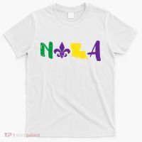 Nola Mardi Gras Jester New Orleans Louisiana Carnival Gift T-Shirt thumb 0