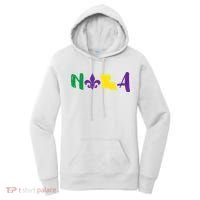 Nola Mardi Gras Jester New Orleans Louisiana Carnival Gift Women's Hoodie thumb 0