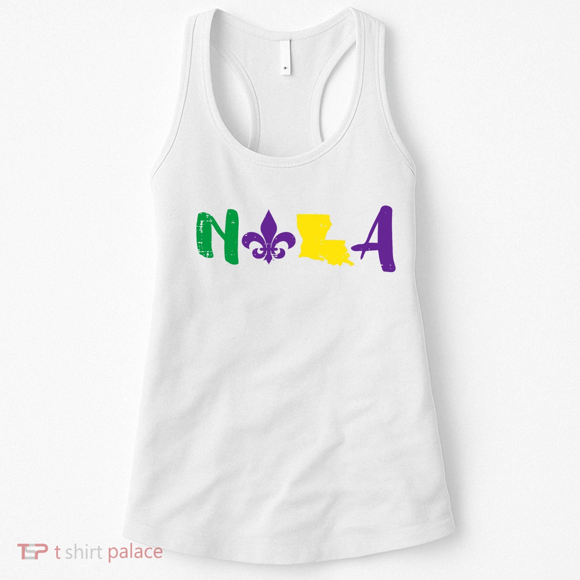 Nola Mardi Gras Jester New Orleans Louisiana Carnival Gift Women's Tank Top