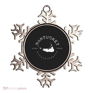 Nantucket Massachusetts Graphic Ornament