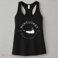 Nantucket Massachusetts Graphic Women's Tank Top thumb 3