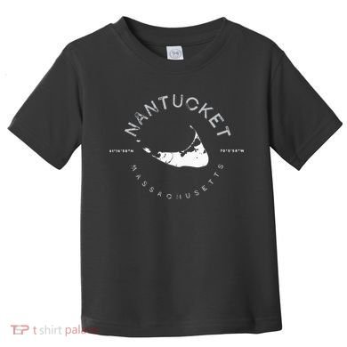 Nantucket Massachusetts Graphic Toddler T-Shirt