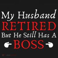 Novelty My Husband Retired Veteran's Wife Pun Saying Saying Cute Gift Women's Hoodie thumb 2