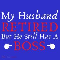 Novelty My Husband Retired Veteran's Wife Pun Saying Saying Cute Gift Mousepad thumb 1