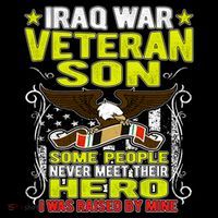 Never Meet Hero I Was Raised By Mine Proud Iraq Veteran Son Meaningful Gift Coffee Mug thumb 5