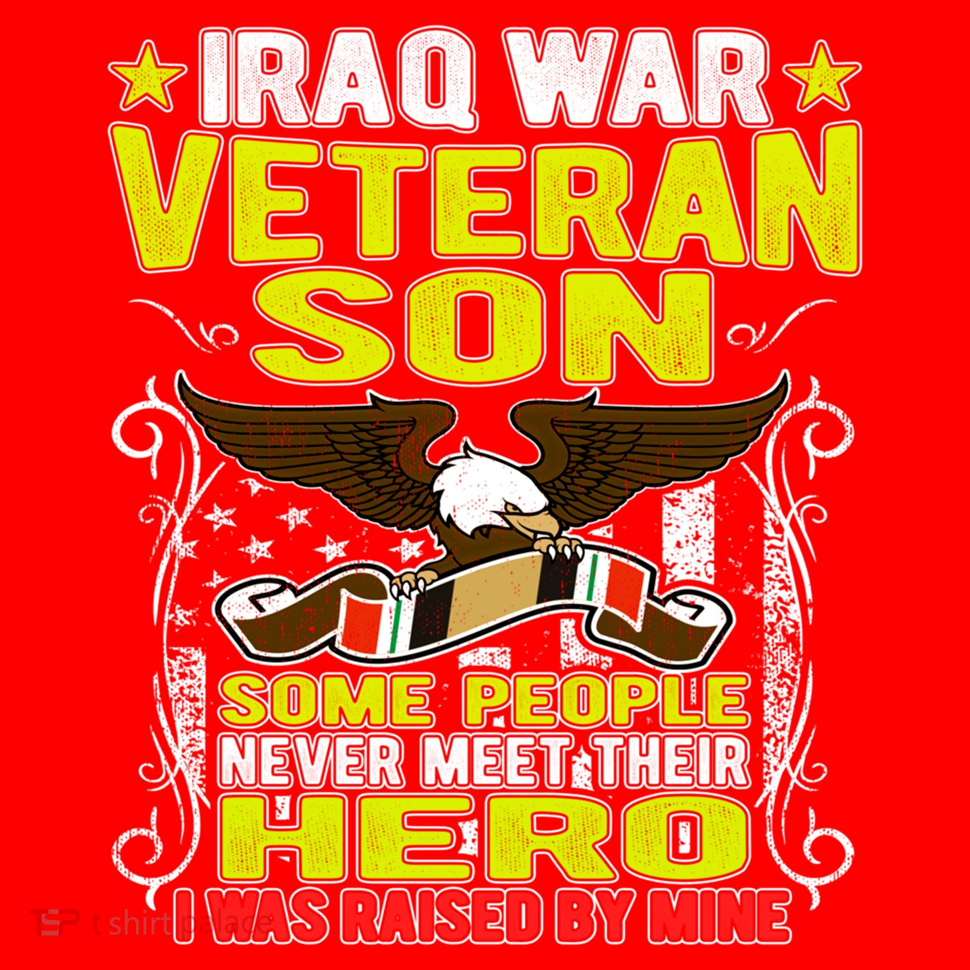 Never Meet Hero I Was Raised By Mine Proud Iraq Veteran Son Meaningful Gift Santa Hat