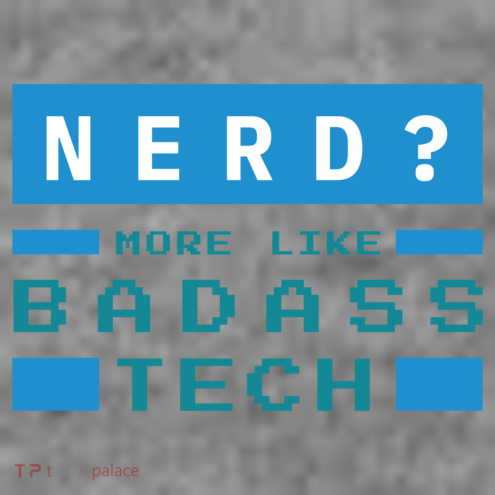 Nerd More Like Badass Tech Toddler Hoodie