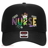 Nurse Mask Mardi Gras Rn Icu Nicu Er Scrub Carnival Nurse Gift Hat thumb 0