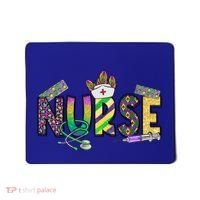 Nurse Mask Mardi Gras Rn Icu Nicu Er Scrub Carnival Nurse Gift Mousepad thumb 0