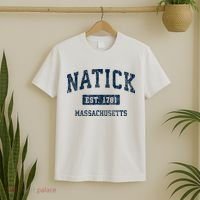 Natick Massachusetts Ma Vintage Sports T-Shirt thumb 2