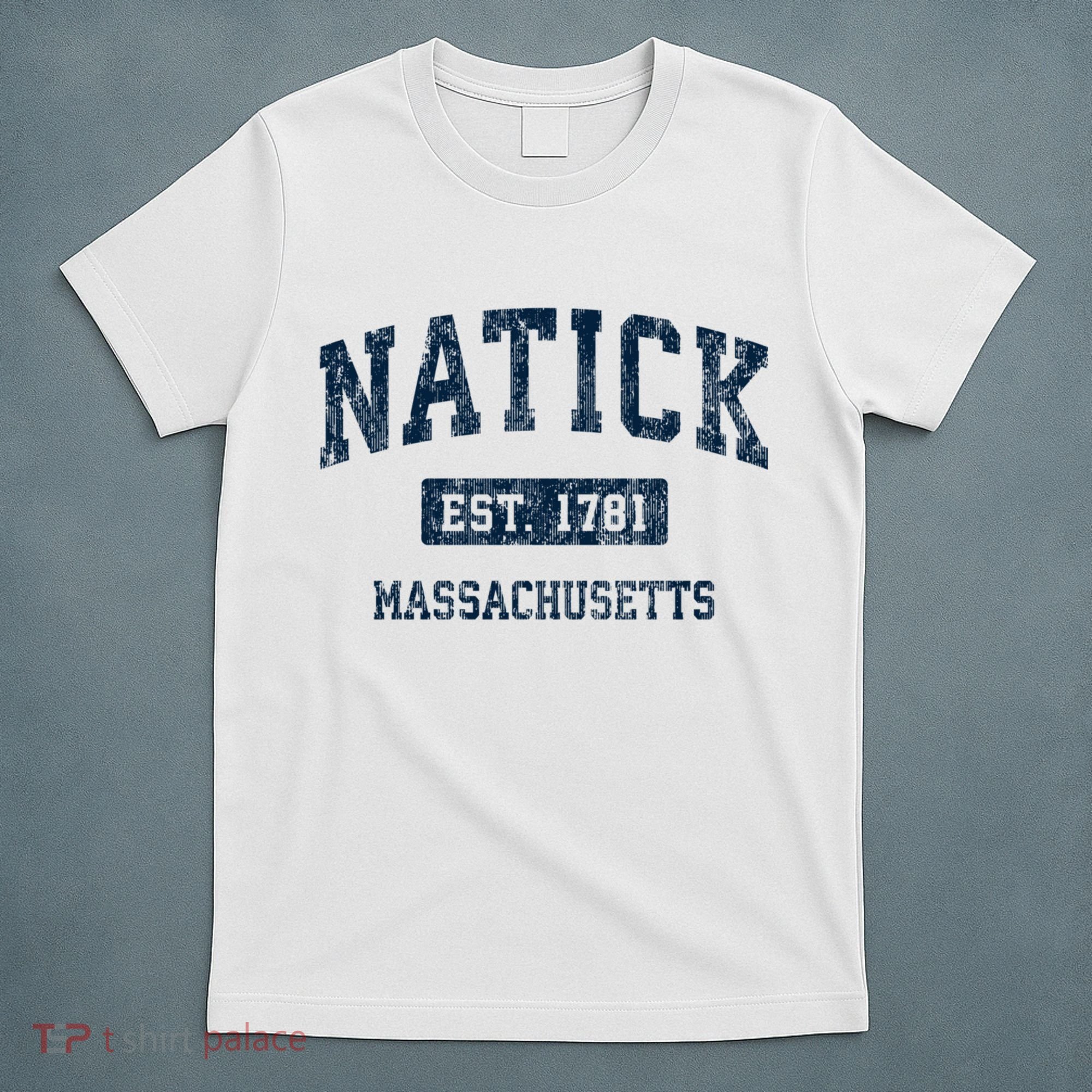 Natick Massachusetts Ma Vintage Sports T-Shirt