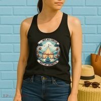 Not My Monkey Not My Circus Funny Monkey Quotes Women's Tank Top thumb 2