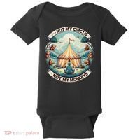 Not My Monkey Not My Circus Funny Monkey Quotes Baby Bodysuit thumb 0