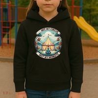 Not My Monkey Not My Circus Funny Monkey Quotes Kids Hoodie thumb 3