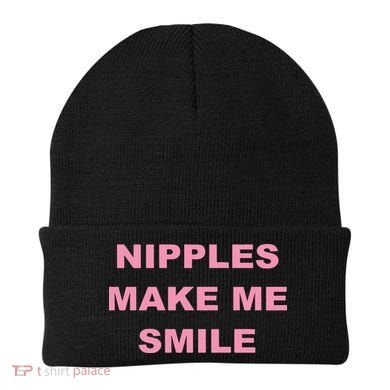 Nipples Make Me Smile Beanie