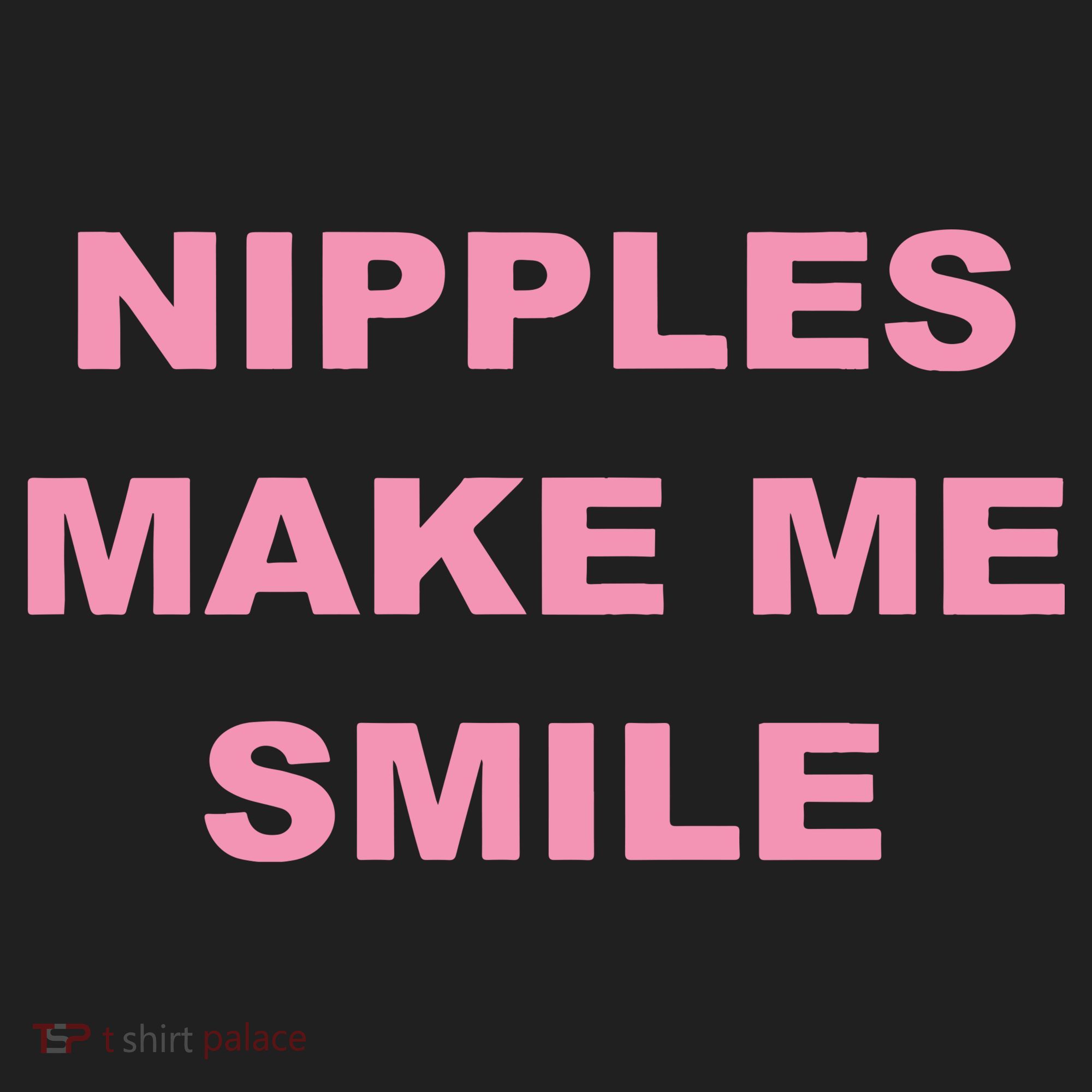 Nipples Make Me Smile Golf Towel