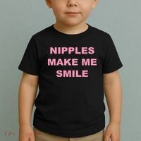 Nipples Make Me Smile Toddler T-Shirt thumb 2