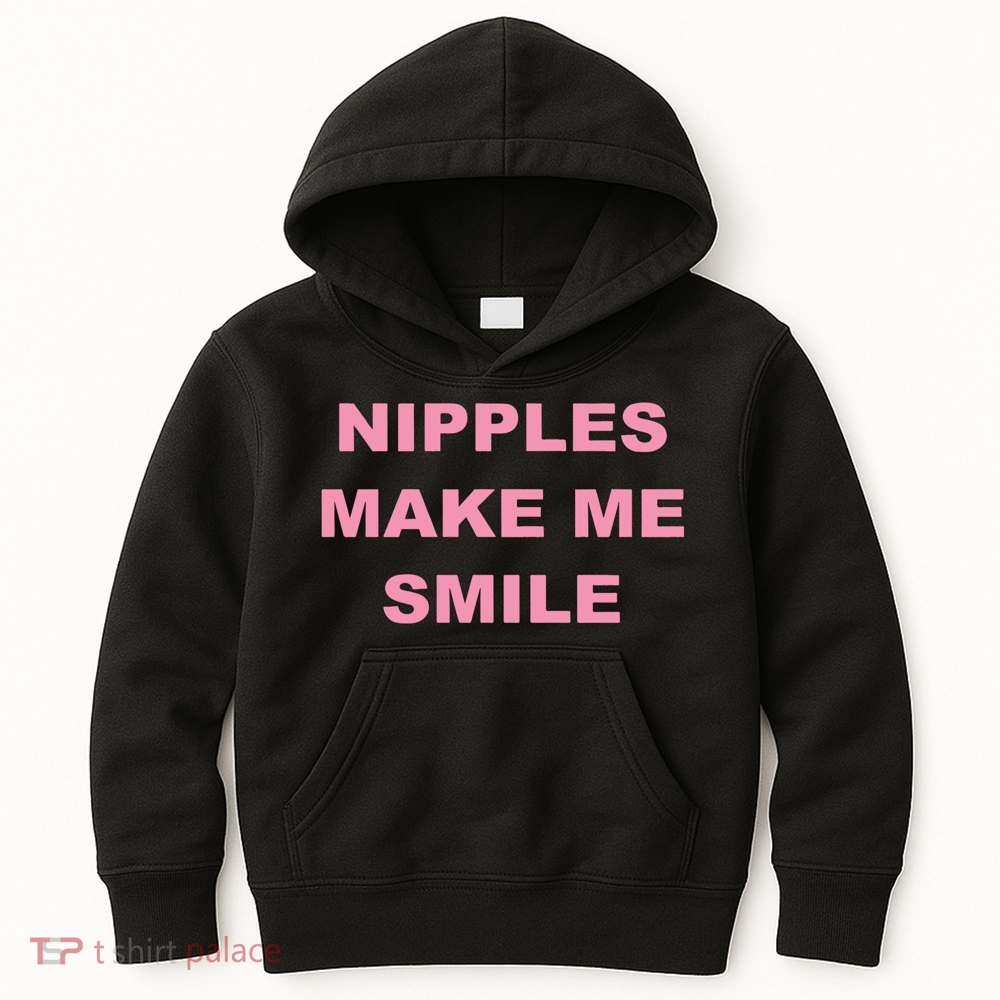 Nipples Make Me Smile Kids Hoodie
