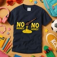 No Money No Honey Kids T-Shirt thumb 3