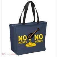 No Money No Honey Tote Bag thumb 2