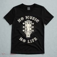 No Music No Life Music Lover Rhythm And Passion Retro T-Shirt thumb 5