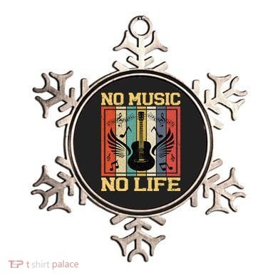 No Music No Life Musical Notes Musician Ornament
