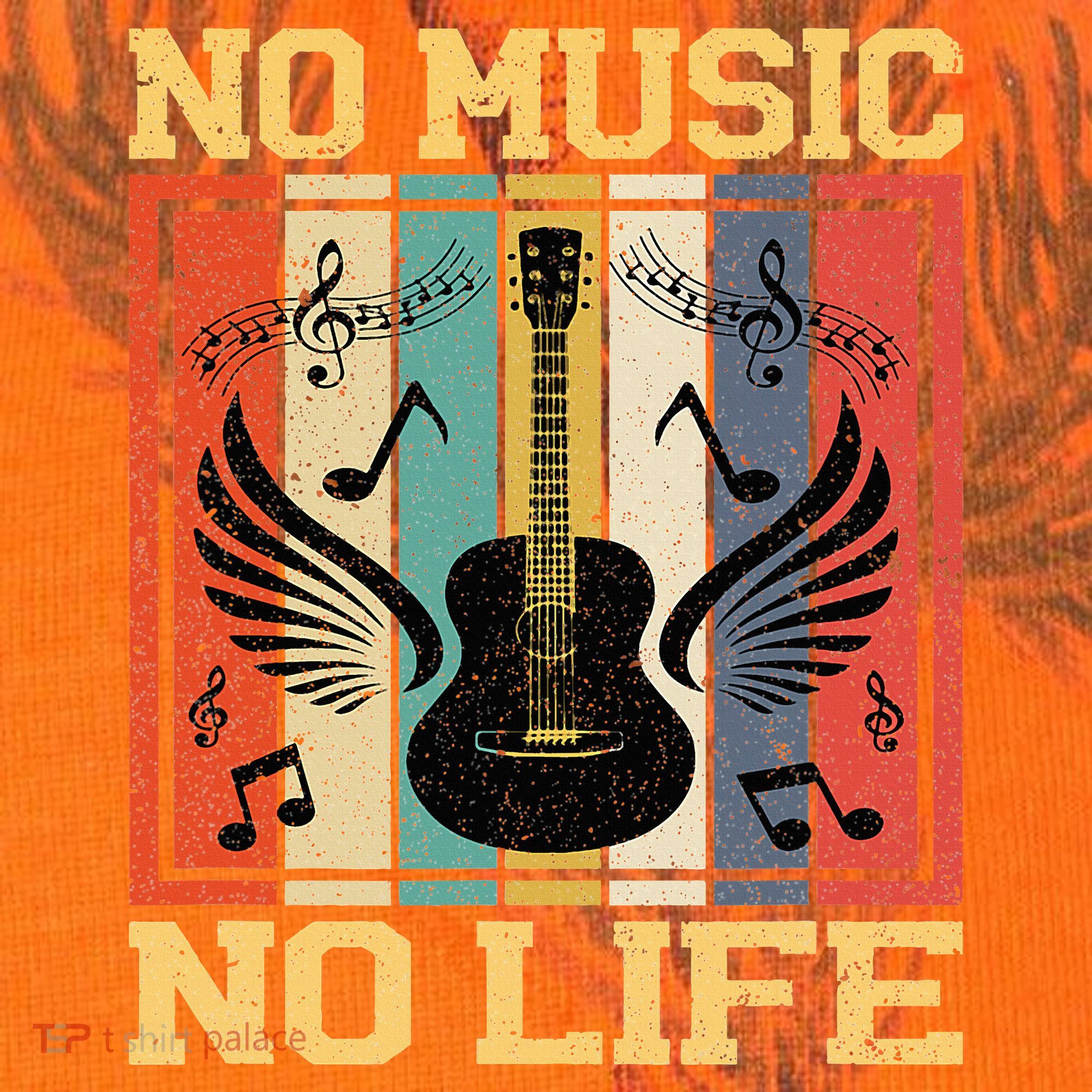 No Music No Life Musical Notes Musician Kati Licensed 12" Camo Cuffed Beanie